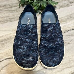 Olukai men’s 10.5 euro 43.5 Nora mesh blue shoes